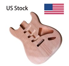 Electric Guitar Body fit for Fender Stratocaster Guitar Body Unfinished Mahogany
