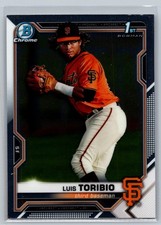 2021 Bowman Chrome #BCP-228 Luis Toribio Prospects *ZD