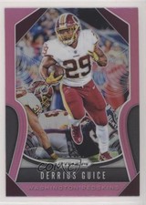 2019 Panini Prizm Pink Prizm Derrius Guice #63 05hs