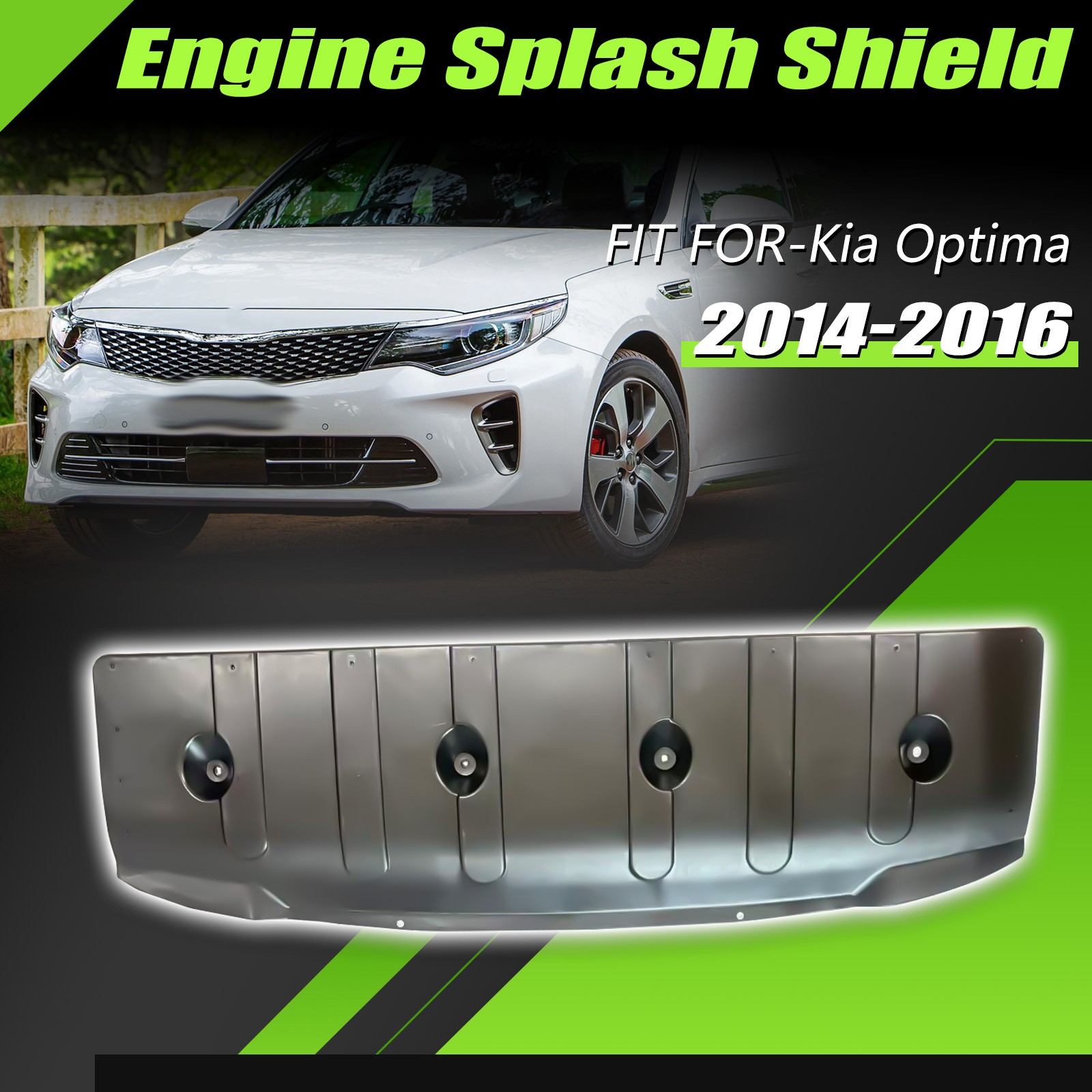 Engine Under Cover Lower Splash Shield Guard for 2014 2015 2016 Kia Optima