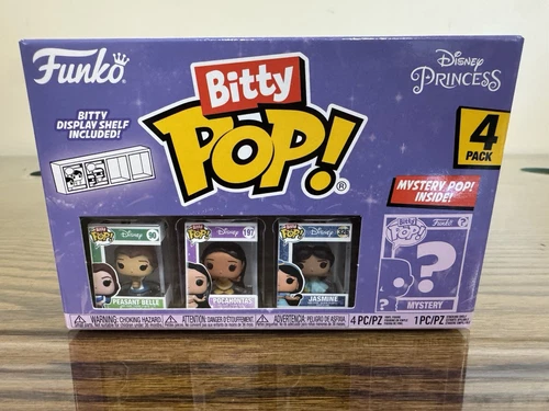 Funko Bitty Pop! Disney Princess - Belle,  Pocahontas, Jasmin￼ 💜VAULTED 💜