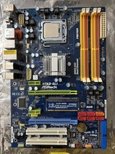 N7AD-SLI ASRock Motherboard with Intel Core 2 Quad Q9550 2.83 GHz CPU