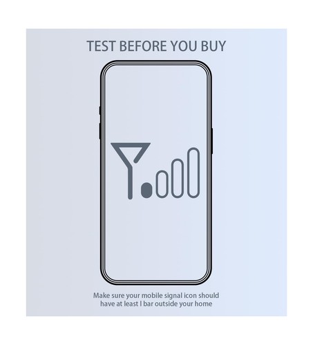 Amazboost Booster de téléphone portable pour la maison - Jusqu'à 2 500 pieds carrés, signal de téléphone portable B... - Photo 7 sur 8