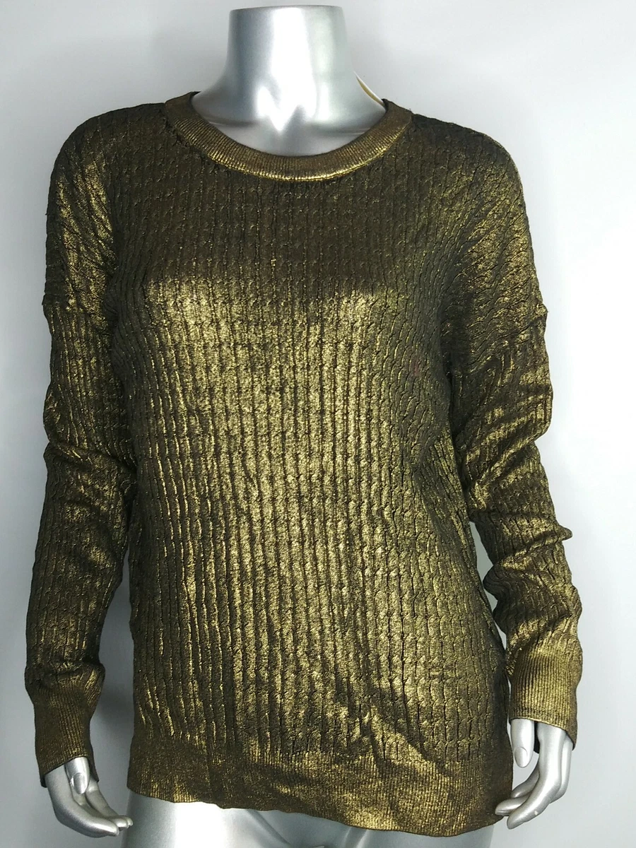 Michael kors metallic clearance sweater