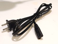 AC Power Cord 2 Prong Cable