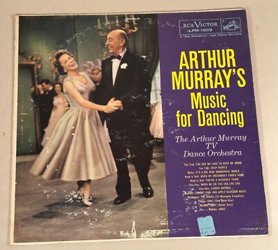 Arthur Murray s Music For Dancing, with Dance Steps Jacket. NRMT. RCA