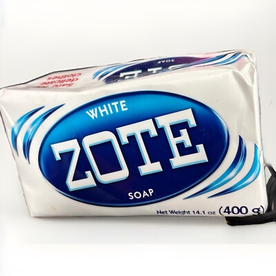 ZOTE White Laundry Soap Bar 14.1-oz Eco-Friendly Stain Remover with Fresh Scent