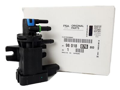 Électrovanne Turbo Boost 9801887680 - Compatible Citroën, Peugeot, Ford - Améliore Les Performances Moteur
