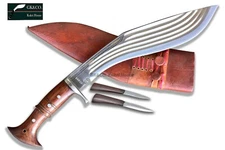 12" Blade 5" Chirra (5 Fuller) Gurkha knife,Kukris,Khukri,Khukuris,GK&CO.Kukri