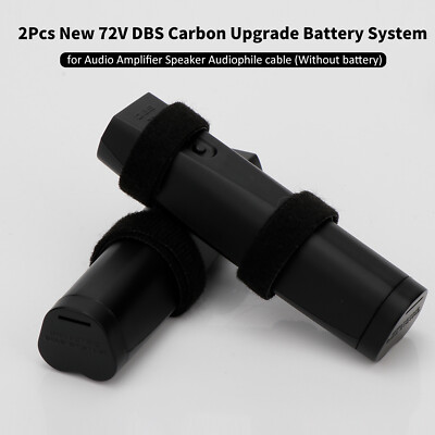 2 Pcs 72V DBS Carbon Upgrade Battery System for Audio Amplifier Speaker Cable
