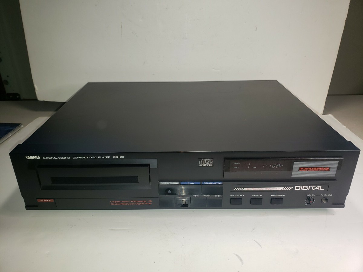 Vintage Yamaha CD Player CD-28 - For Parts or Repair | eBay