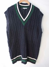 J W Andersson x Uniqlo Sweater Vest Dress Women Size M Cotton /Linen *38dG1109a7