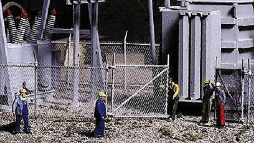 H0 Track -- Industrial Fence Kit -- 3125 Neu