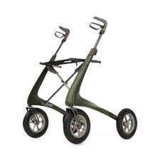 Carbon Overland Carbon Fiber Rollator, Green, Each