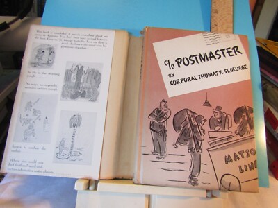 c/o POSTMASTER 1943 Crowell HB DJ ww2 humor US Army soldier in ...