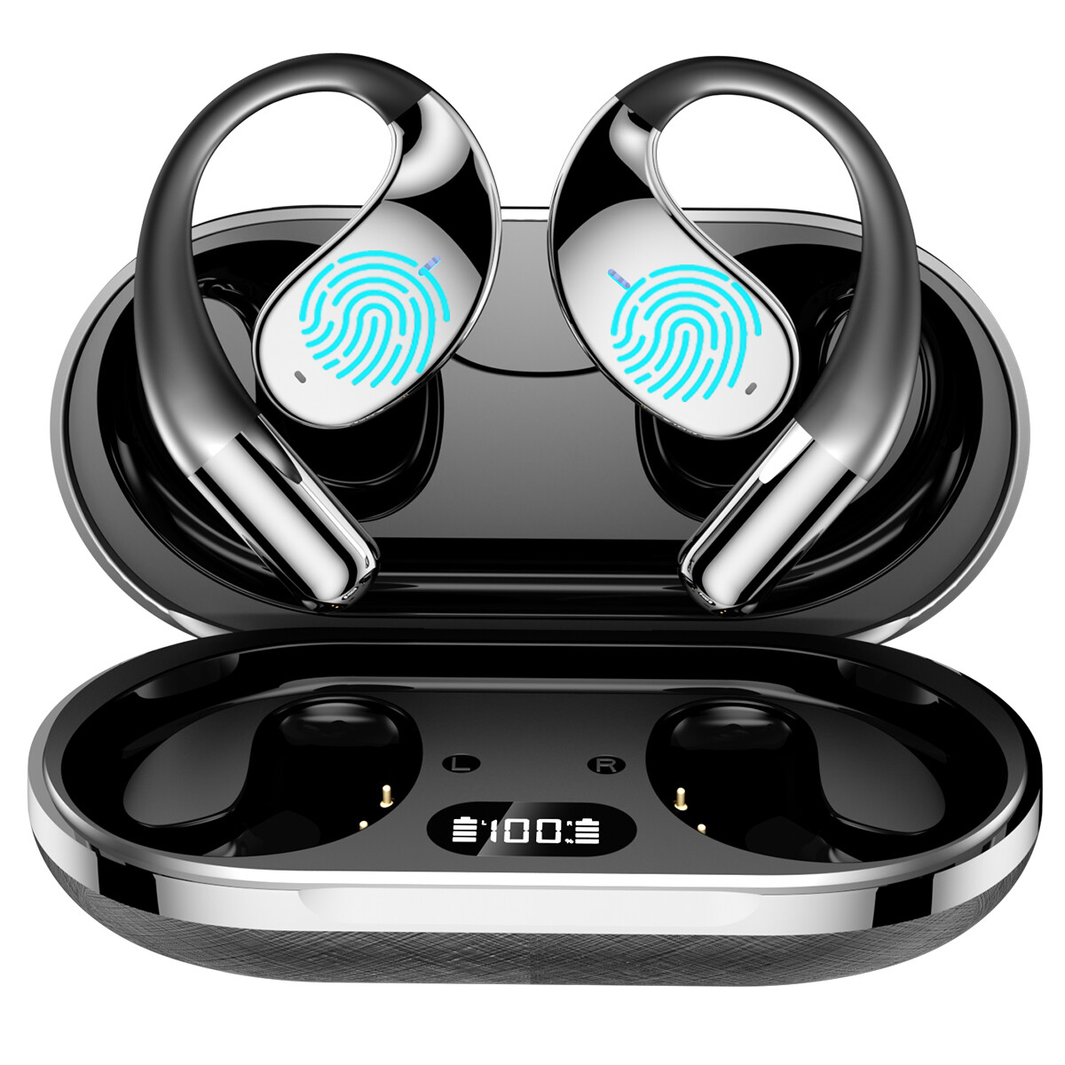 Bluetooth Earphones C5 Stereo Earbuds Touch Two Donerton C5s Touch
