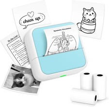 Sticker Printer - Printpods Mini Printer with Stickers, Print Pod, Bluetooth ...