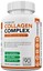 thumbnail 1 - All Natural Complex Collagen Peptide Capsules (Types I,II,III,V,X) Hydrolysate