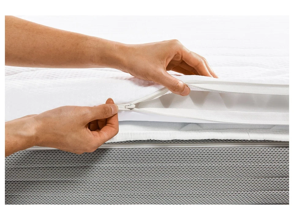 Livarno Living Home Matratzentopper 140 x 200 cm Waschbar Matratzen Topper Neu - Bild 3 von 4
