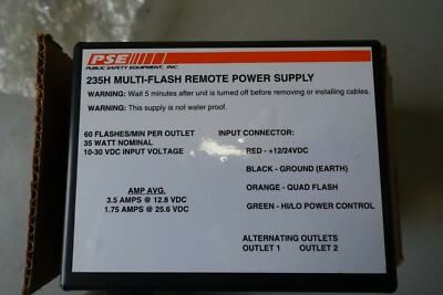 Code 3 2 Head 35 Watt Strobe Power PSE235