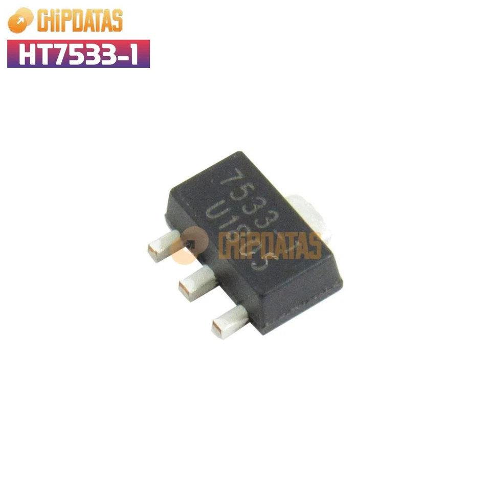 40PCS New Holtek HT7533-1 SOT89 IC SMD - Image 2 of 2