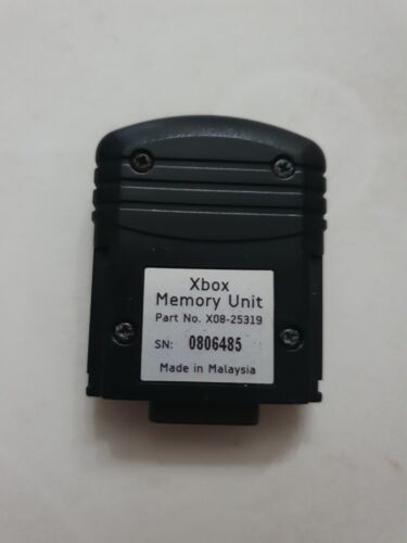 Original Microsoft Xbox Memory card Unit  X08-25319 Official Original XBOX - Picture 1 of 2