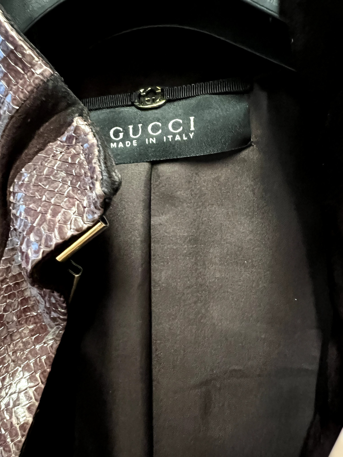 Tom Ford Gucci Python Suede Jacket - image 6