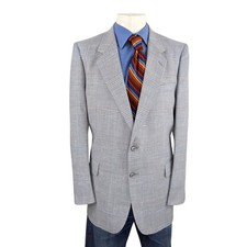 Vintage Stafford Men's Blazer Sport Coat Sports Jacket Size 44 L