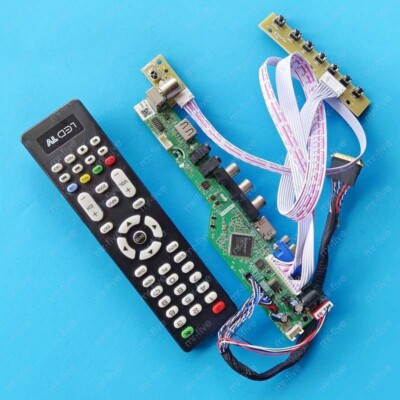 For LTN156AT20-H01/P01/W01 VGA+HDMI+AV+USB 1366x768 LVDS 40 Pin LCD Driver Board