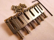 Set Of 6pcs Stainless Bridge Saddles For 10.8mm Spacing Bridge