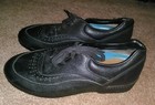 WOMAN'S NATURAL SPORT LEATHER LACE-UP WALKING/WORK SHOES SIZE 8 W *(GREAT SHAPE) — photo 1