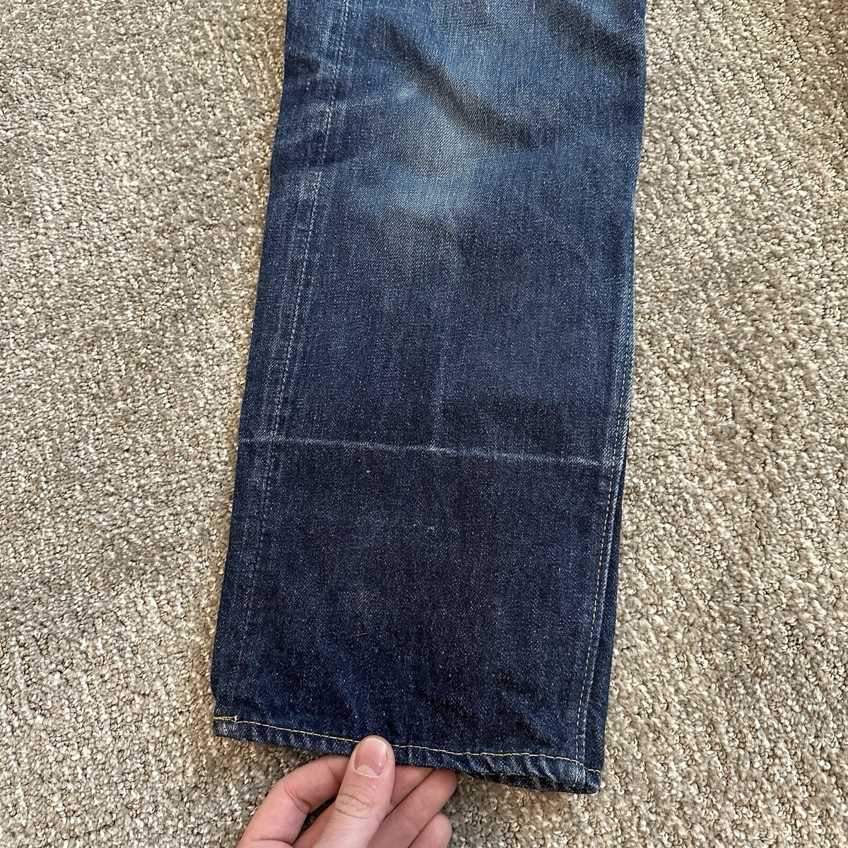Vintage 1960's Levis Big E 503BXX Selvedge Denim Jeans 26