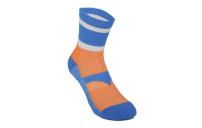 Brand New Holdsworth campagnolo Argyle sorbtek cycling socks L-XL orange blue