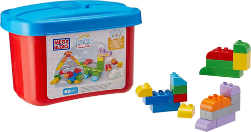 Mega Building Blocks Build-A-Story 60 Piece Tub (Classic) 313113737788 ...