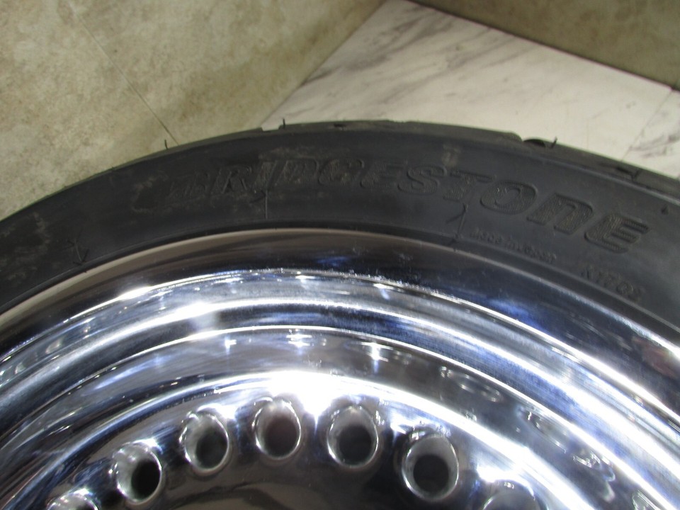 REAR WHEEL & 200/55R17 TIRE, 2007 HARLEY DAVIDSON SOFTAIL FATBOY ...