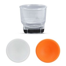Universal Cloud Lambency Flash Diffuser +Orange White Dome Cover for Canon Nikon