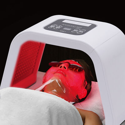 LED Photon Therapy Facial Light PDT Skin Rejuvenation Beauty Machine SPA 7 Color
