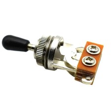 3-Way Guitar Les Paul type  Toggle Switch GOLD,  CHROME, BLACK UK SUPPLIER