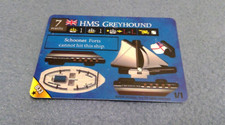 WizKids Pirates of the Revolution CSG Unpunched HMS Greyhound 033 Rare British