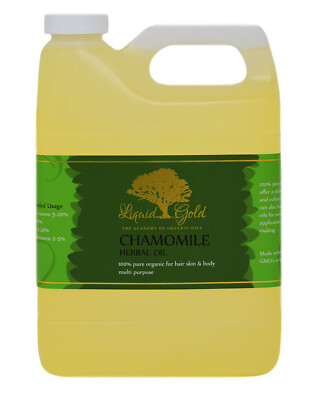 32 oz PREMIUM CHAMOMILE HERBAL OIL PURE ORGANIC ALL NATURAL HAIR CARE ANTI-AGING