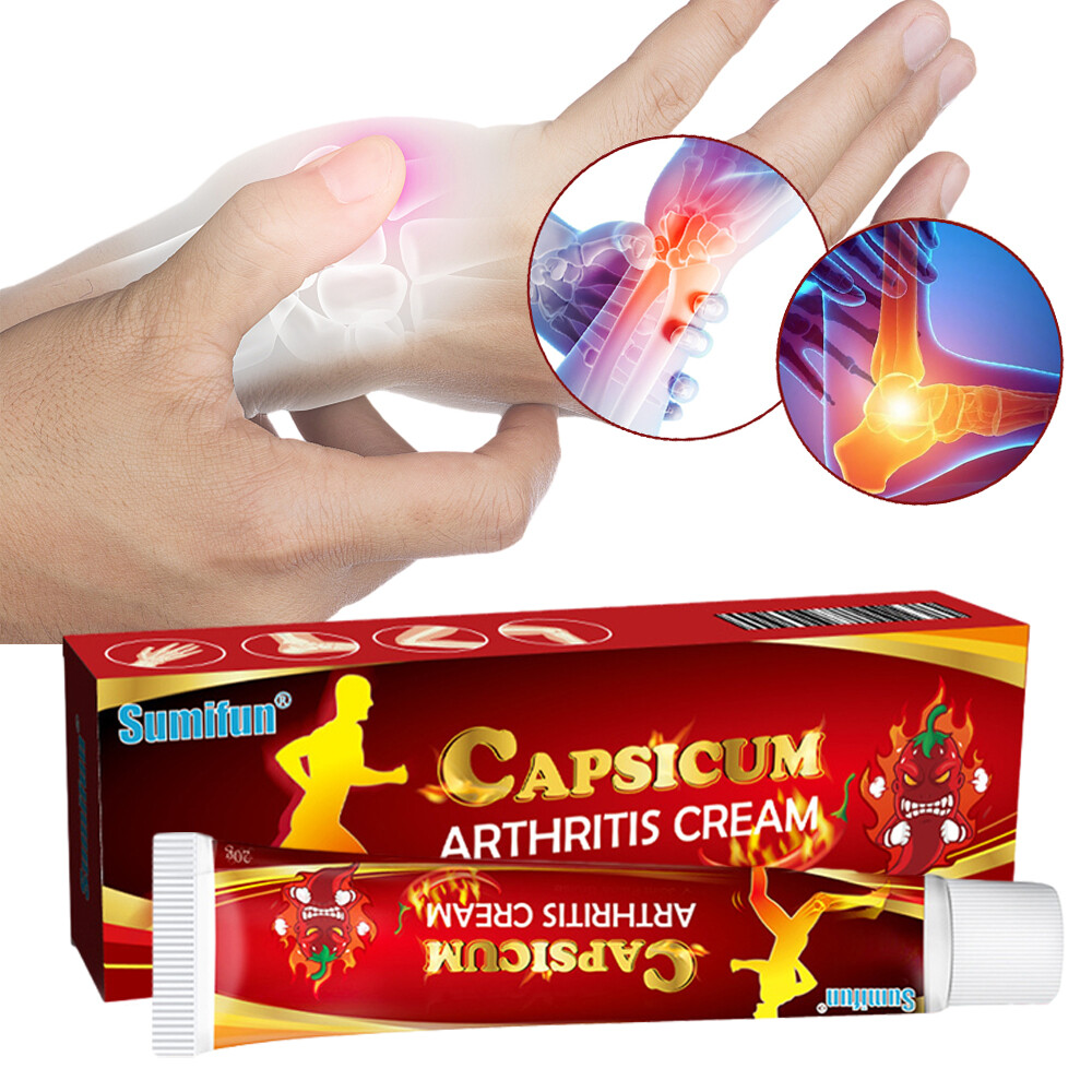 3x Capsaicin Rheumatoid Arthritis Joint Pain Relief Capsicum Arthritis