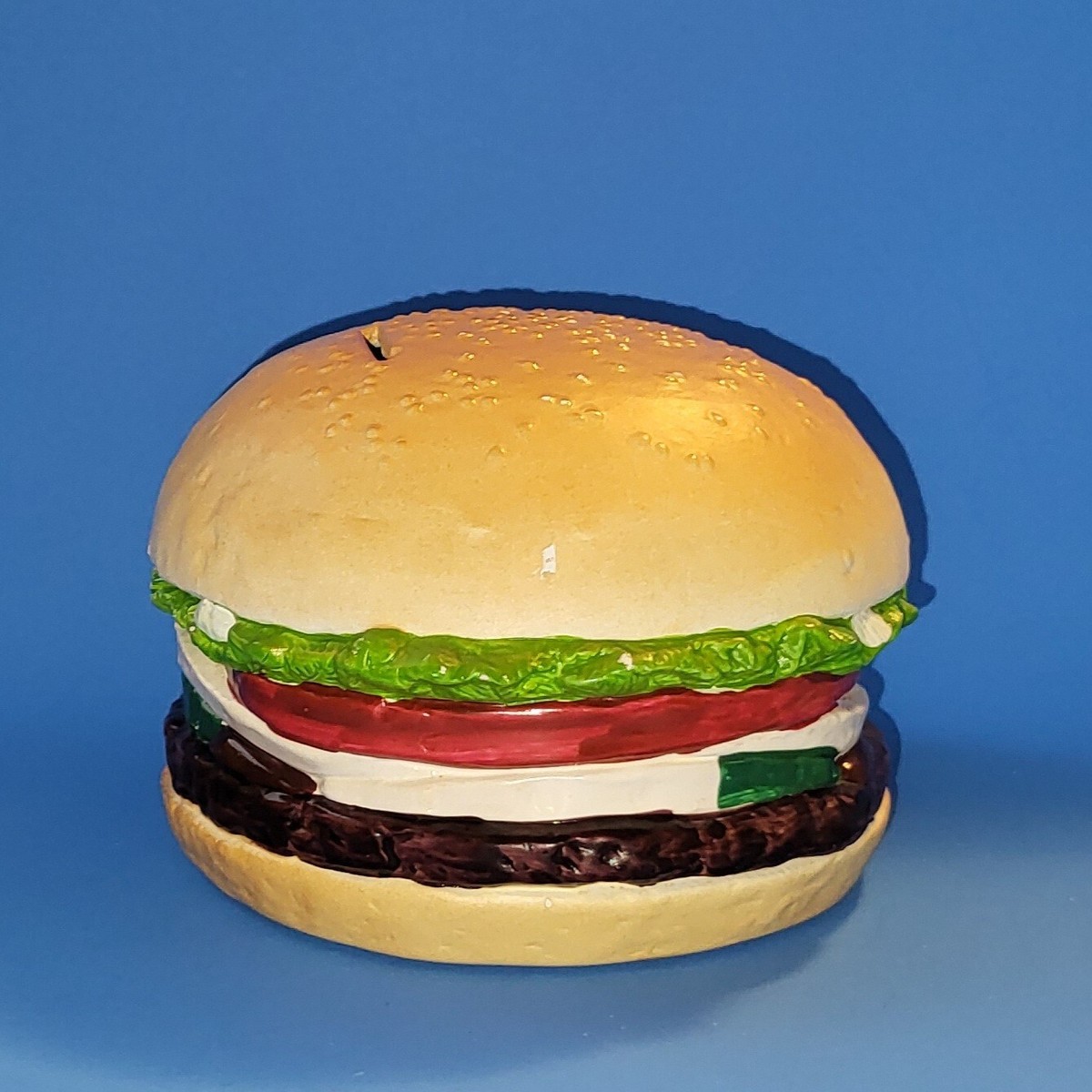 Burger King Whopper Ceramic Coin Bank by Berman & Anderson Inc | eBay