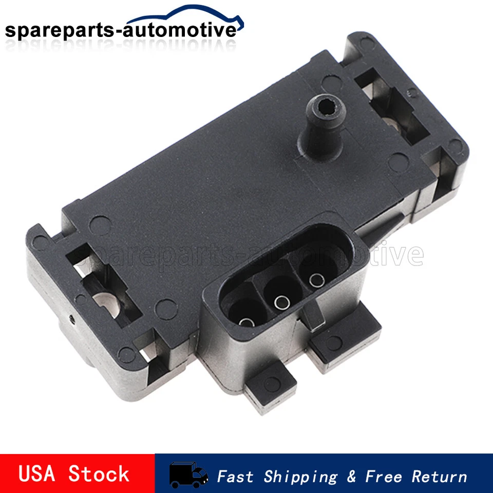 For Chevrolet Buick Cadillac GMC Saturn Manifold Pressure MAP Sensor 12569240 - Image 2 of 4