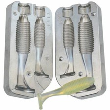 Rubber Ribbed  Grub Lure 80/100mm  Silicon Excellent shad/lure, Good action