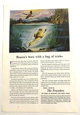 1949 Original Print Ad Full Page - The Travel...