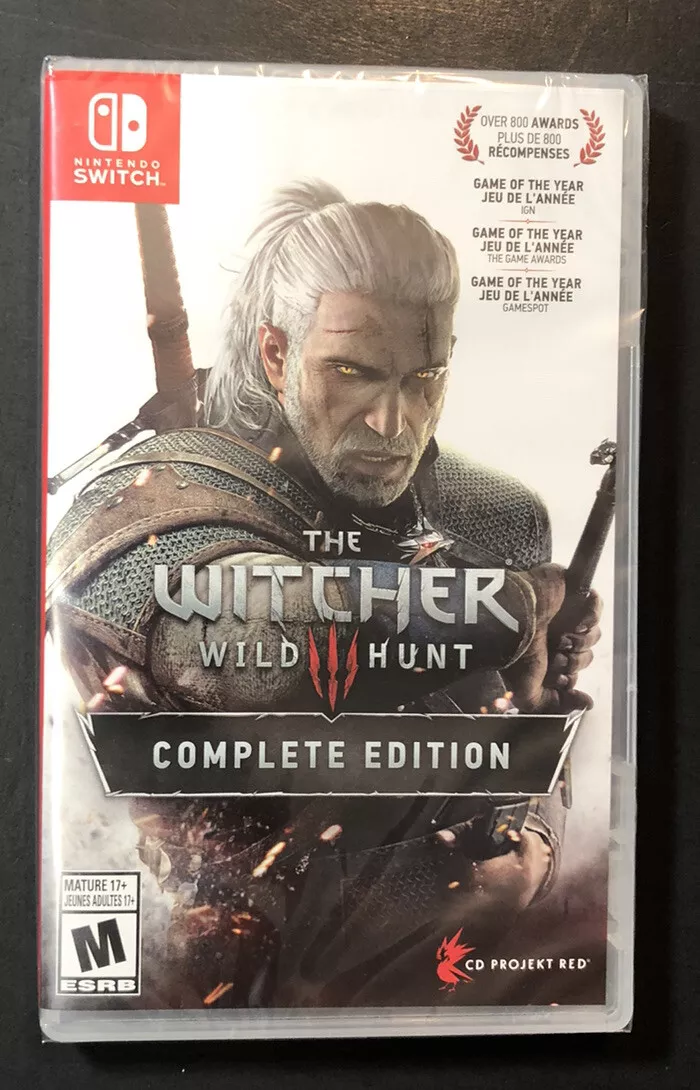 Switch the witcher wild hunt complete