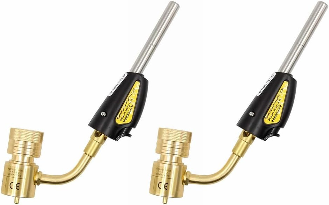 Turbo Torch Tips, 2 Pack Torch Swirl, MAP-Pro/LP Gas, Self Lighting, Gas Self...