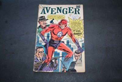 The Avenger #9 - US Quality Comic 1958 (Silver Age) 1.8 Good - 10¢ Rarity