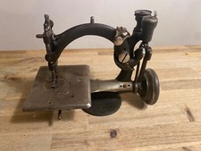 Antike Nähmaschine Willcox Gibbs selten frühe Seriennummer 2735H aus 1857