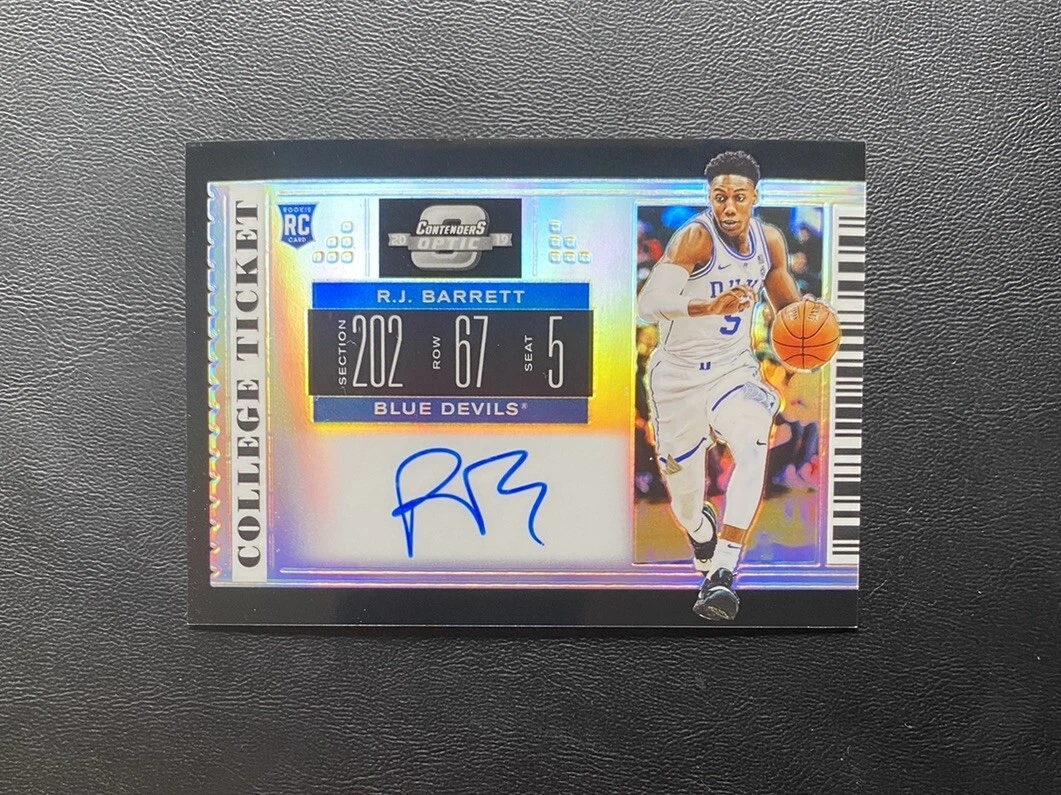2019-20 Panini Contenders Draft Picks - RJ Barrett #53 for sale | eBay
